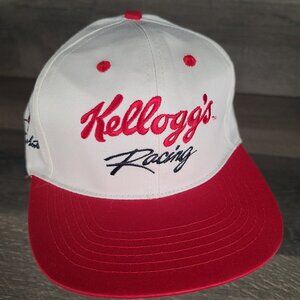 Vintage Terry Labonte #5 Kelloggs Racing Adjustable Snapback Hat Cap Men